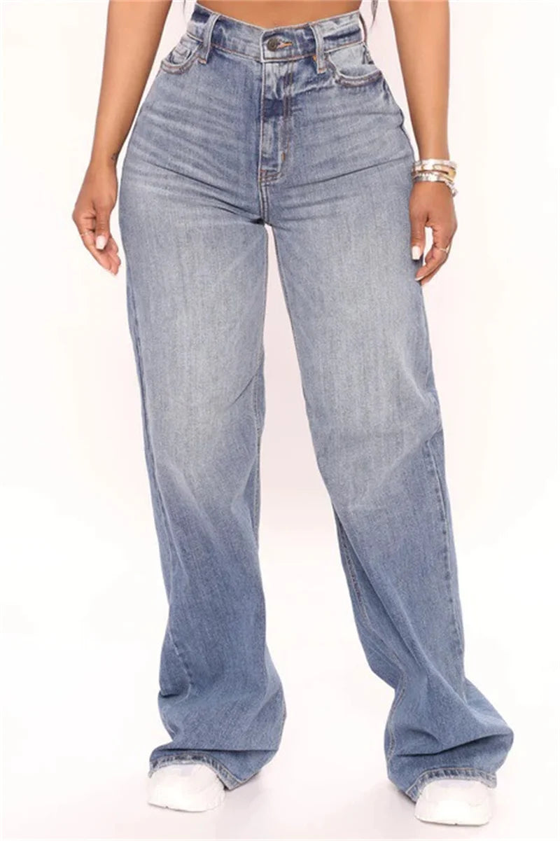 2022 New Y2K High Waist Baggy Jeans